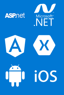 Microsoft .Net Xamarin Angular for Android & IOS -Mobaile paas
